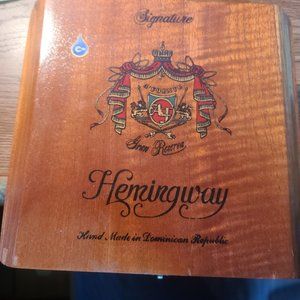 CIGAR BOX LOT 4 BOXES